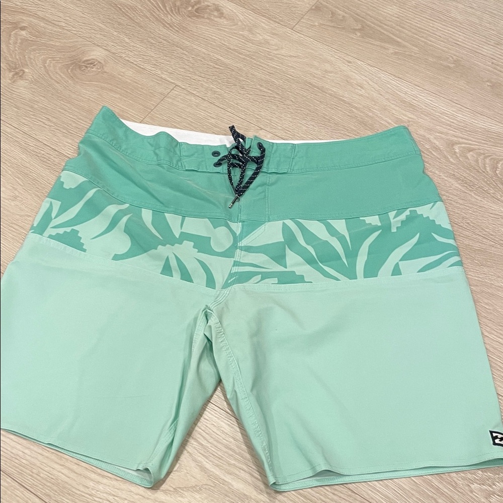 Billabong Mint Green Board Shorts